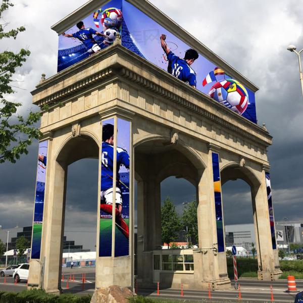 Buy P6 LED Advertising Screen Billboard For Bright Animation And 6000nits Brightness at wholesale prices