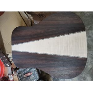 Factory Cutaway 41 Inch KOA Wood Acoustic Electric Guitar Ebony Fingerboard