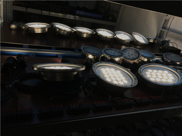 Embedded Type LED Underwater Lights 316 Stainless Steel For Swimming Pool Lighting