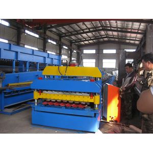 China antique glazed tile roof machinery on sale