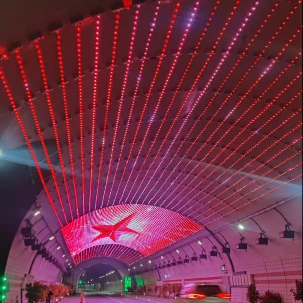 Permanent Waterproof 20mm LED Point Light LED Mesh Screen for Outdoor Advertising