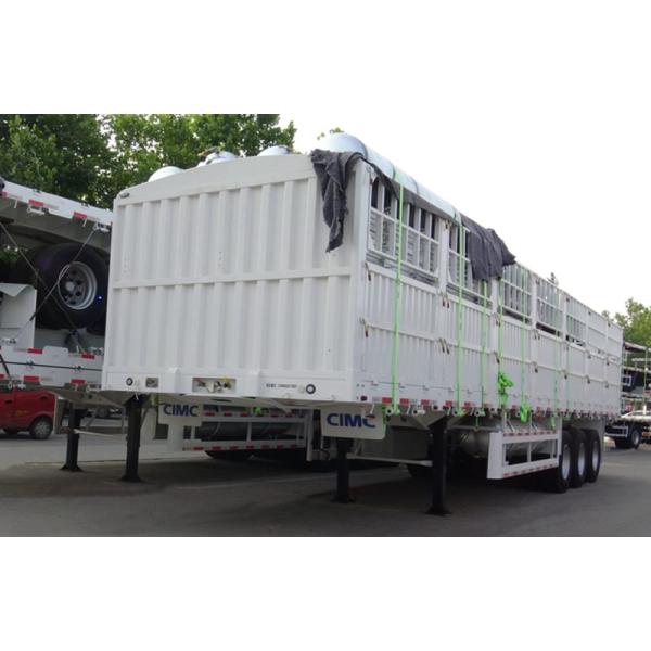 CE Livestock 60T Fence 600mm Sidewall Semi Trailer
