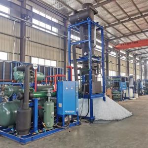30kw Power Supply Industrial Ice Tube Machine for Gourmet Beverage Preservation