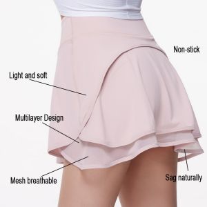 Logo Stamp Women'S Short Skirt Casual Outdoor Sports Girls Skirt Slim Fit