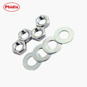 Control Cable Nut And Washer Kit Coarse Thread Hex Nuts