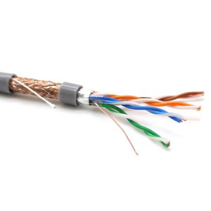ETL UTP FTP SFTP Cat5e Bulk Cable 1000 Ft 24awg 4 Pair Twisted LAN Cable