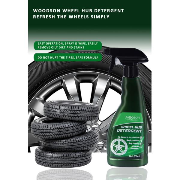 500ml Car Hub Stain Remover Spray Cleaner Wheel Hub Detergent
