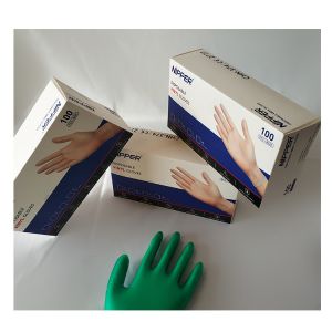 white Pvc Disposable Gloves For Salon And Hospital