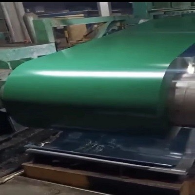 Buy AZ120 Coating Prepainted Gi Steel Coil 15um 7um For Wall Fence at wholesale prices