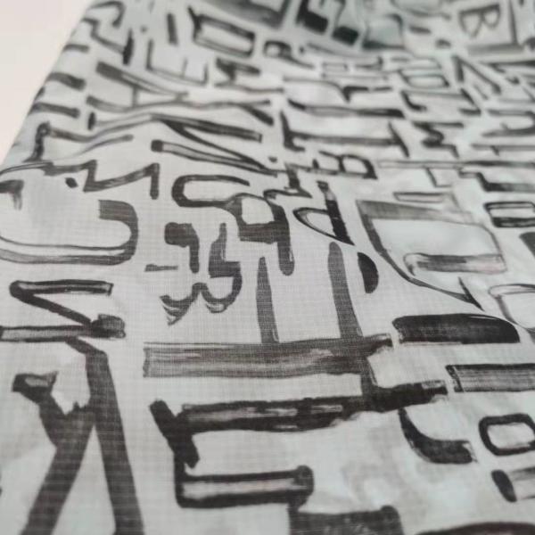 Buy Ripstop water proof,oil proof and stain proof Nylon Microfiber Fabric 400T 20Dx20D Yarn 40gsm at wholesale prices