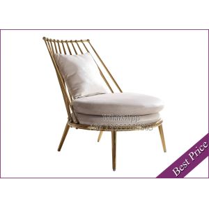 Stainless Steel Sofa Chairs With Gold Color For Wedding Party (YS-9)