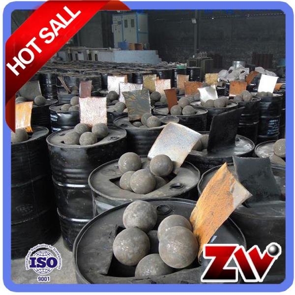 Good wear resistant hot rolling steel balls for ball mill / chemical plant