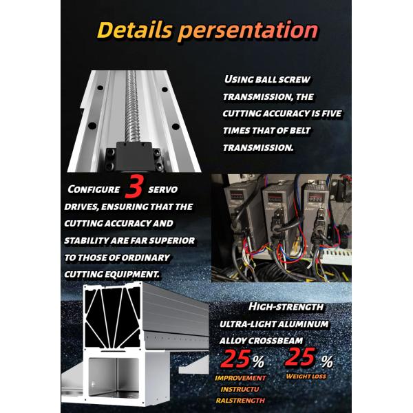 Ball Screw Carbon Dioxide Laser Cutter 150W/180W/300W/450W/600W T5D-L1325S