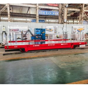 Quality 10 Tons Trackless Electric Transfer Cart For Material Handling for sale