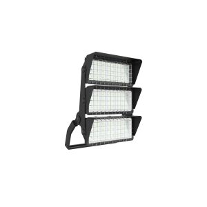 black Multifunctional AC277V 750W LED Sport Court Lights Public
