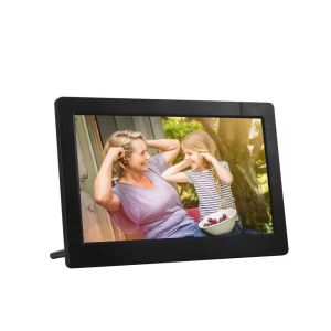 13.3 Inch IPS Panel Digital Photo Frames with USB2.0*1 Port and Plastic Material