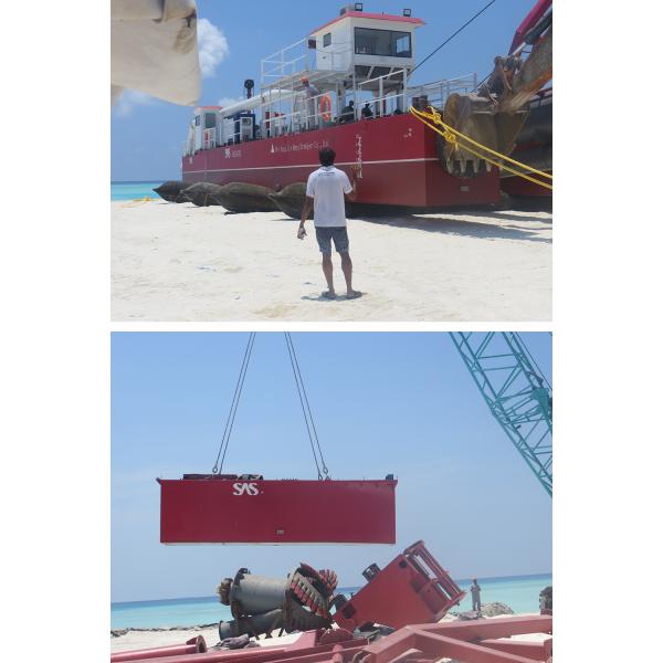 JMD450 Dredging Suction Dredger Ship installation and training