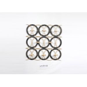 China Wedding Gifts Black Gold Antiques Sconce Candle Holder on sale