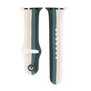 38mm / 40mm Four Color Silicone Watch Strap Replacement Portable