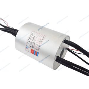 Low Temperature Power Integrated Slip Ring With Through Hole Conductive