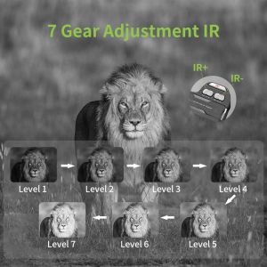 4K Digital Night And Day Binoculars Adjustable Infrared Night Vision Device