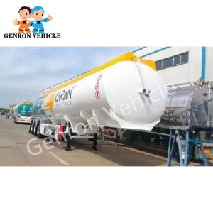 China Logistic 3 Axles Welding Q345 Fuel Tanker Trailer on sale