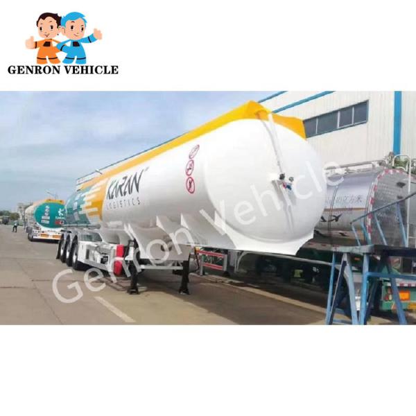 Buy Logistic 3 Axles Welding Q345 Fuel Tanker Trailer at wholesale prices
