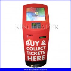 Payment self serve kiosk with POS PINPAD and 80mm thermal printer