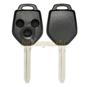 Subaru 3 Buttons Smart Key Shell with Emergency Key Insert