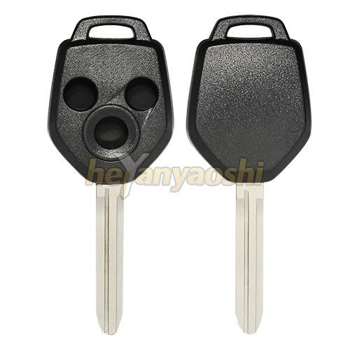 Buy Subaru 3 Buttons Smart Key Shell with Emergency Key Insert at wholesale prices