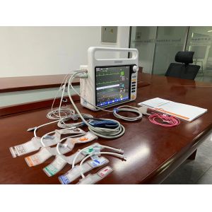 ECG SPO2 NIBP 2Temp Neonate Patient Monitor With Multi Language 12.1 Inch Screen