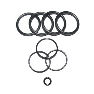 Quality OEM Rubber Factory Excellent Tensile Conductive Brown Round EPDM FKM High Temp O Rings for sale