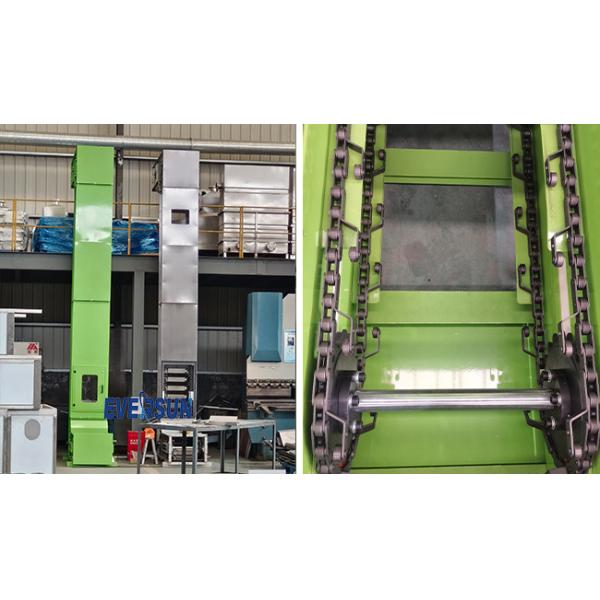 Fully Enclosed Tipping Z Bucket Elevator Conveyors For Granule Packing Machine