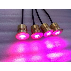 Submersible Embedded LED Swimming Pool Lights with brass housing, CE