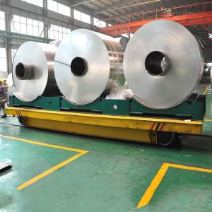 20t Aluminum Coil Transfer Cart with Lifting Platform