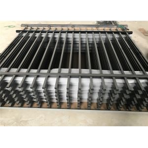 Quality Decorative Wrought Iron Fence Panels/Spear Top Wroght Iron Fencing Panels(China Manufacturer&amp;ISO9001) for sale