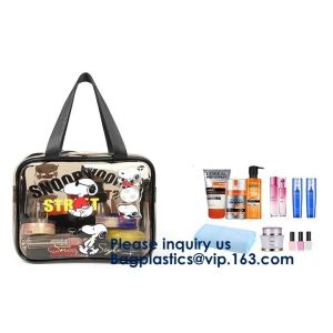 Custom Printing Tote Style Black Mirror Shiny Pvc Shopping Bag Hologram Stone