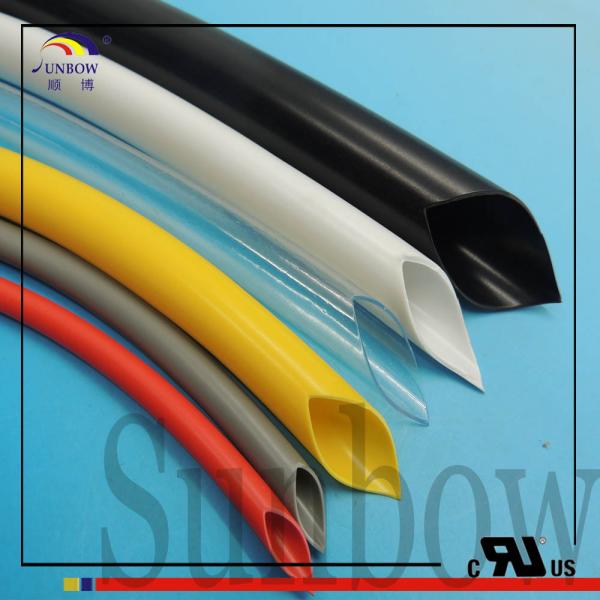 Flexible UL224 vw-1 Plastic Tubing PVC jacketed Electric clear sleeve for wire harness