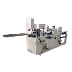 200m/Min Square Table Napkin Tissue Paper Making Machine 1/4 Fold