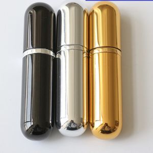 China 10 ml shiny round head electrochemical aluminum spray bottle on sale