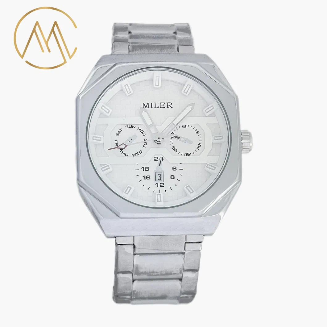 Luxury Women Fashion Casual Gift Watches Women′ S Quartz Clock Man Leather Strap Sports Wrist Watch