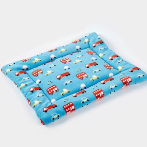 Polar Fleece Dog Fluffy Blanket Breathable Soft Puppy Print Blanket