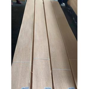 Length 250cm Red Oak Wood Veneer 12cm Width A Grade