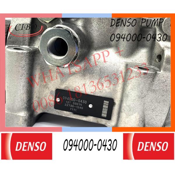 Neutral P11C Common Rail Pump 094000-0430 Diesel Fuel Injection Pump 22100-E0390 For SK400-8 22730-1240