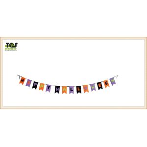 Halloween Decoration Triangle Flag Halloween Lettress Halloween Party Hall Bar