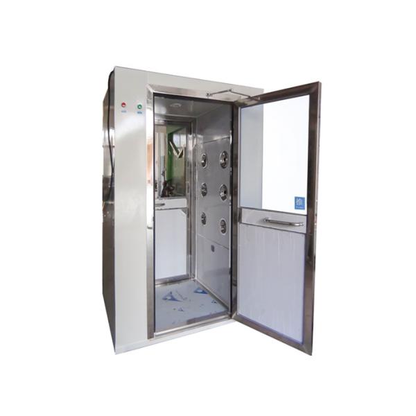 PLC Controlled Stainless Steel Cleanroom Air Shower With Customized Size