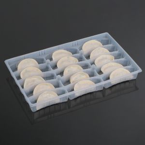 Disposable PP Custom Small Square Plastic Tray Food Packaging