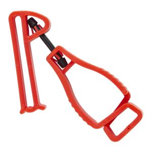 Custom Plastic Glove Clip Lime Polyoxymethylene Interlock Belt Clip