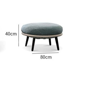 Modern Leisure Rattan back All Weather Outdoor Sofa Chair Patio Garden Furniture