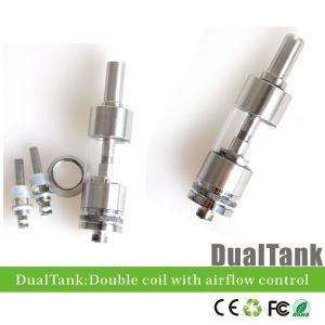 Dualtank clearomizer pyrex glass tube